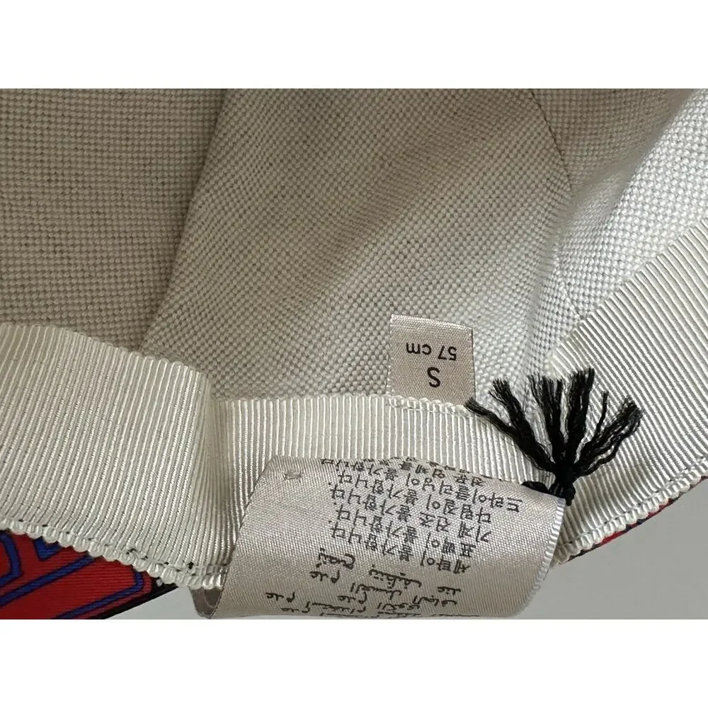 Gucci Lunar New Year Cube Bunny Print Baseball Hat Cotton S (57 cm) IT 730186 IT